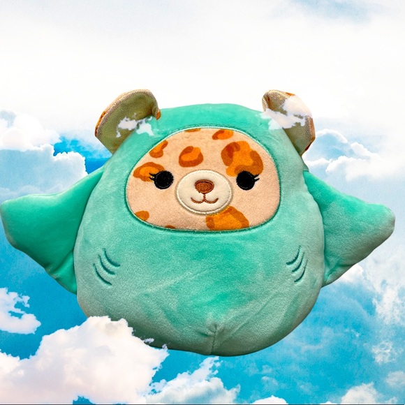 LEXIE 7.5” STINGRAY LEOPARD SQUISHMALLOW NWT - Picture 7 of 8